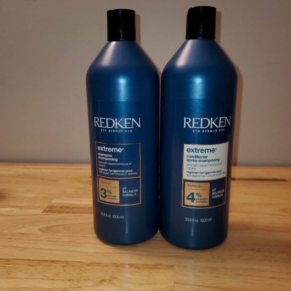 REDKEN Extreme Shampoo & Conditioner Set (33.8 fl oz. each)/ NEVER USED